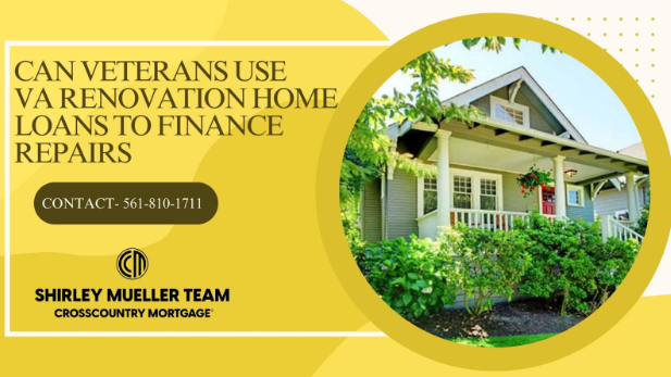VA renovation home loans Florida veteran reviewing home repair plans with contractor through VALoansFlorida